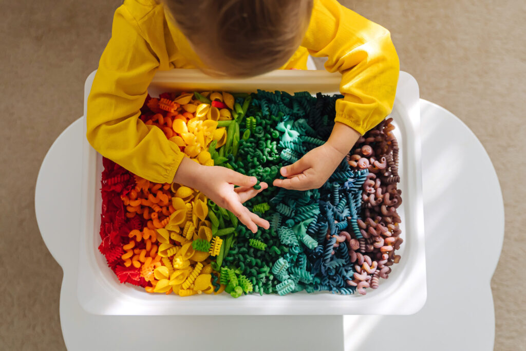 DIY sensory bins make learning fun at home