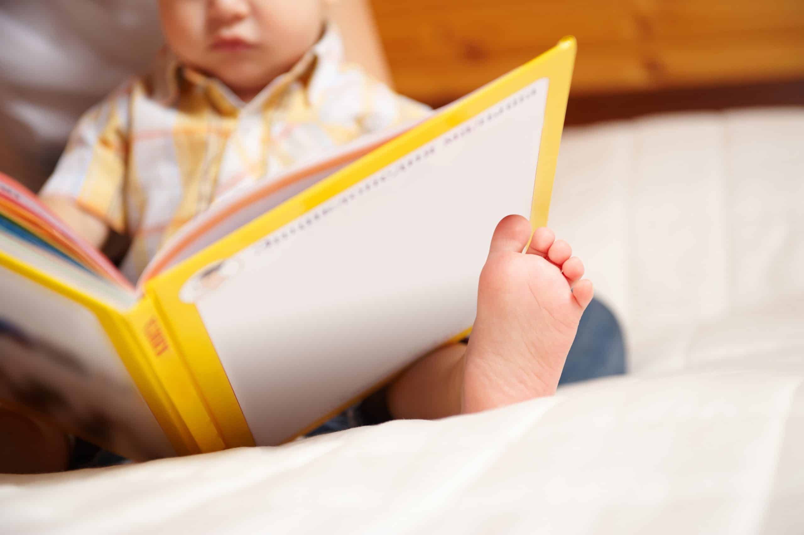 Reading early builds baby’s language skills