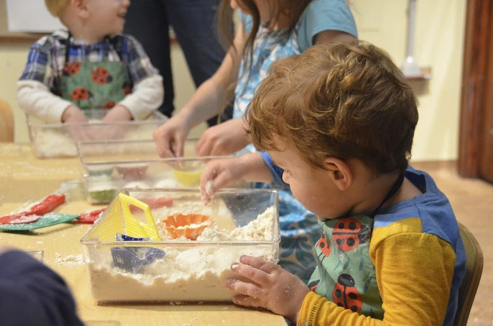 Sensory play enhances early brain development